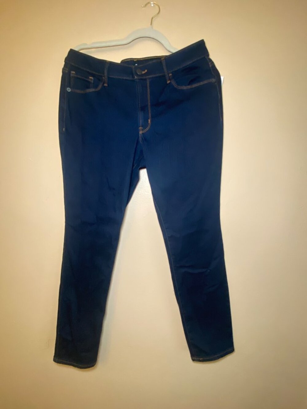 NWT Old Navy Pop Icon Skinny Jeans Size 12 Petite Dark Wash